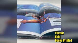 Kinderbuchdruck in voller Farbe, umweltfreundlich