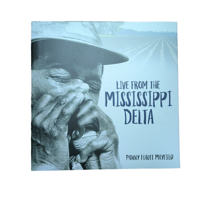 Customed Hardcover Book Offset Printed Hardcover Coffee Table Book Live From The Mississippi Delta With Matte Lamination