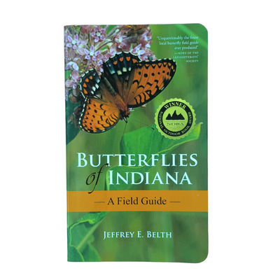 Glossy Laminated Indiana Butterflies Book Printing With Offset Printing