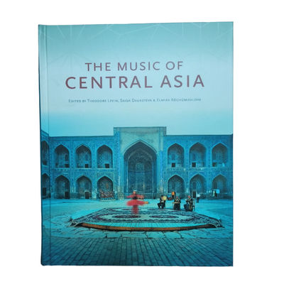 The Music Of Central Asia | Hardcover Arts Book with Jacket Square Back with Glossy Art Paper Inner Pages
