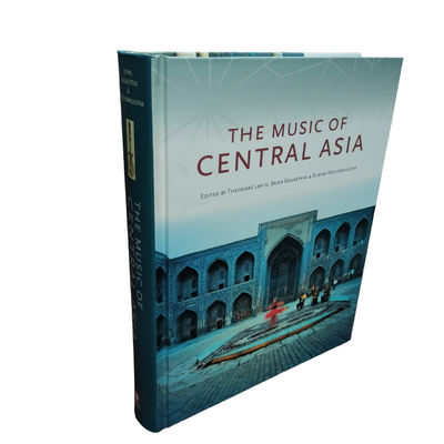 The Music Of Central Asia | Hardcover Arts Book with Jacket Square Back with Glossy Art Paper Inner Pages