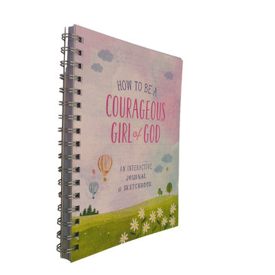 Christian Themed Journal Sketchbook Custom Journal Printing Softcover With Spot UV And Full Color Inner Pages
