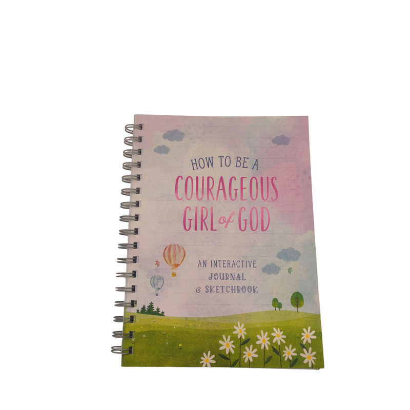 Christian Themed Journal Sketchbook Custom Journal Printing Softcover With Spot UV And Full Color Inner Pages